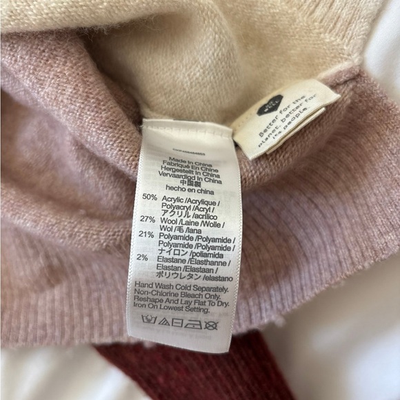 NWT madewell redmond mockneck pocket sweater XS - Picture 11 of 11